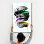 Wallity CAM-1092 - Pintura Decorativa de Vidrio Templado Impresión UV, 46 x 72 cm